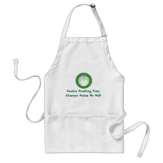 Cookie Frosting Time Always Ma... Adult Apron