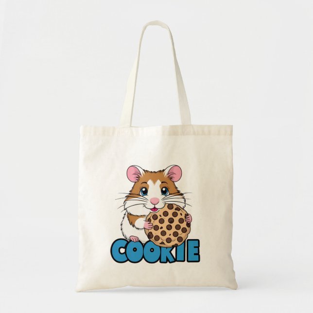 Cookie hamster tote bag (Front)