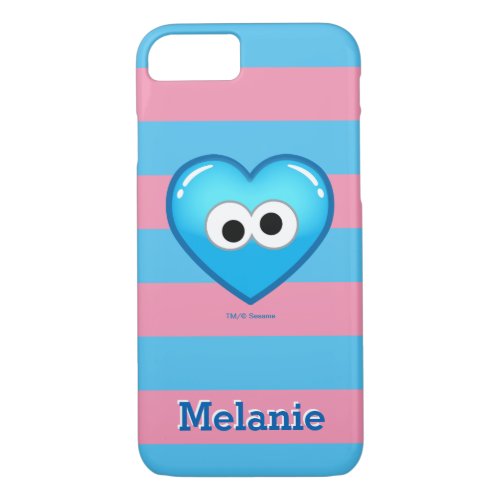 Cookie Heart  Add Your Name iPhone 87 Case