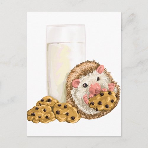 Cookie Hog Postcard