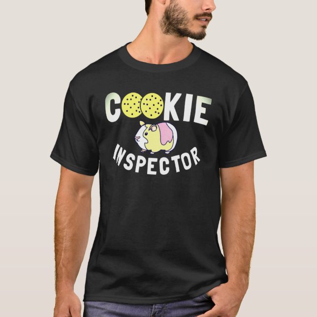 Cookie Inspector Hamster T-Shirt (Front)