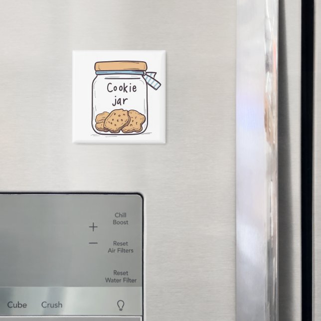 Cookie Jar Bake Food Magnet (In Situ (Fridge))