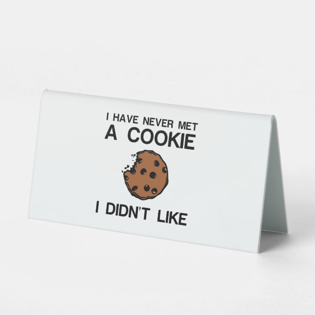 COOKIE LIKE TABLE TENT (Front)