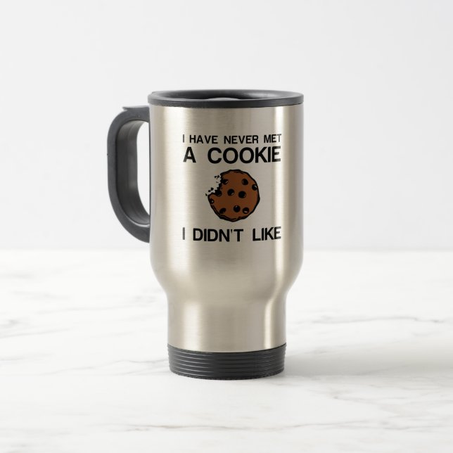 COOKIE LIKE TRAVEL MUG (Front Left)