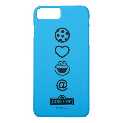 Cookie Love Cookie Monster iPhone 8 Plus7 Plus Case