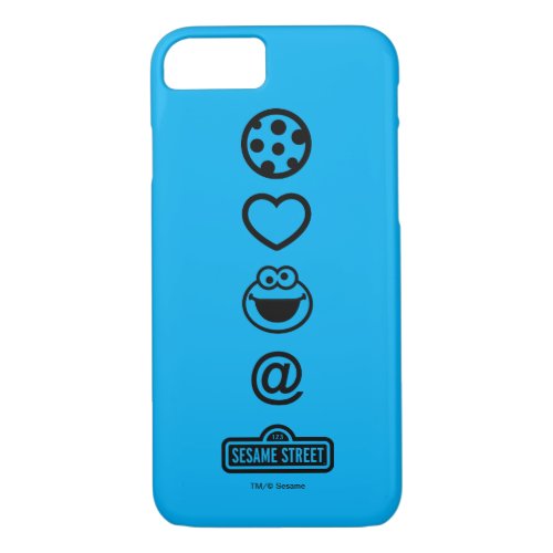 Cookie Love Cookie Monster iPhone 87 Case