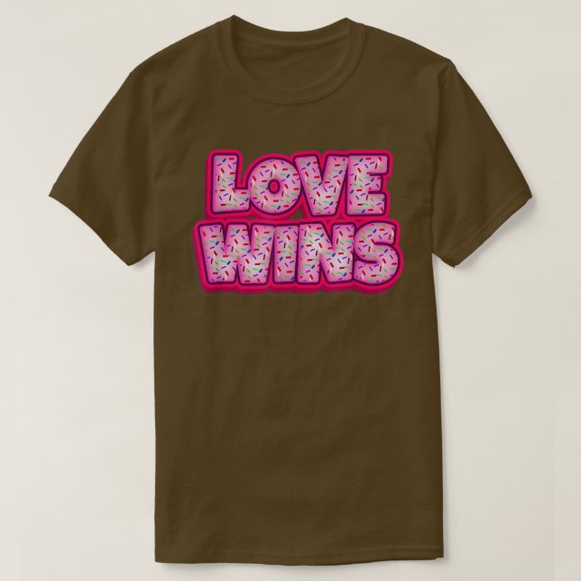 Cookie Love Wins Baker Cookies Lover Baking Baked  T-Shirt (Design Front)