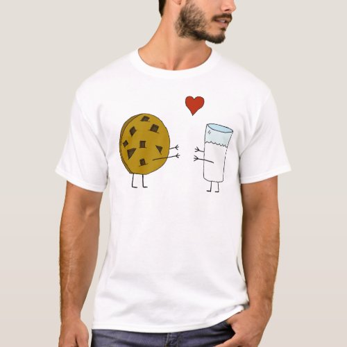 Cookie  Milk Love T_Shirt