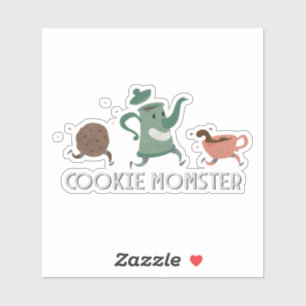 Cookie Momster Sticker