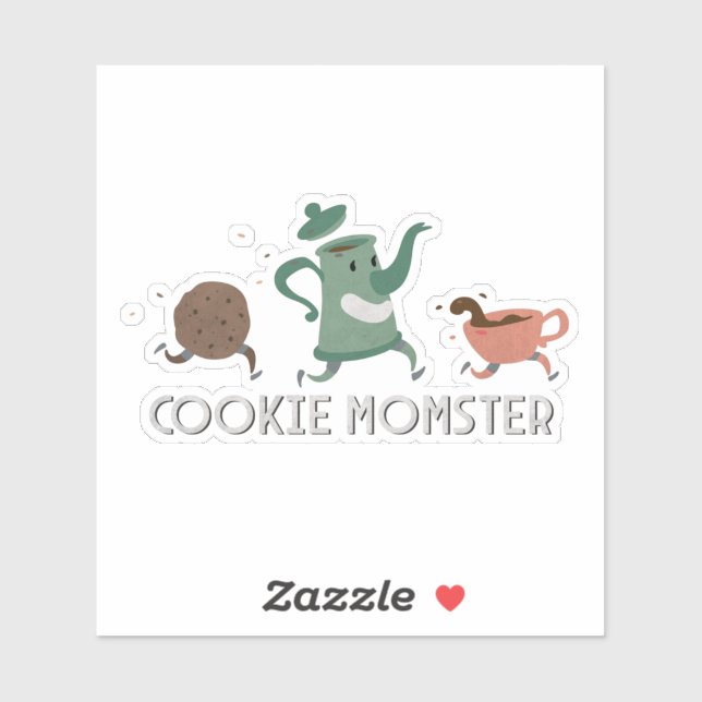 Cookie Momster Sticker (Sheet)