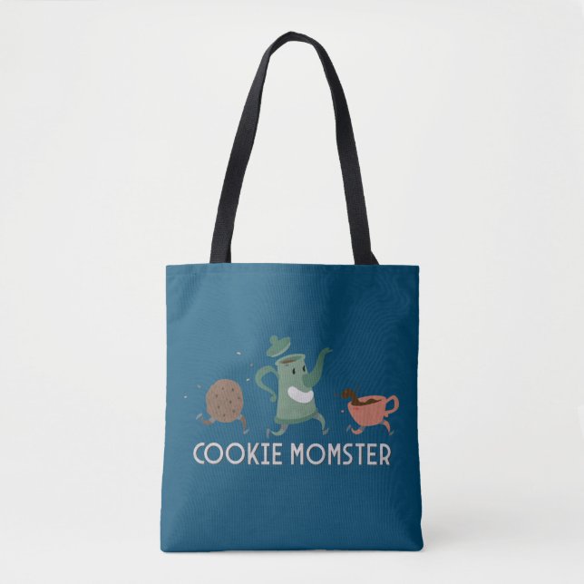 Cookie Momster Tote Bag (Front)