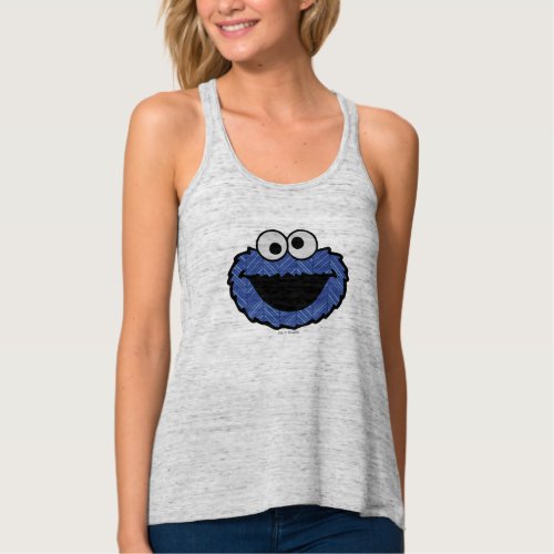 Cookie Monster  80s Throwback 2 Tank Top