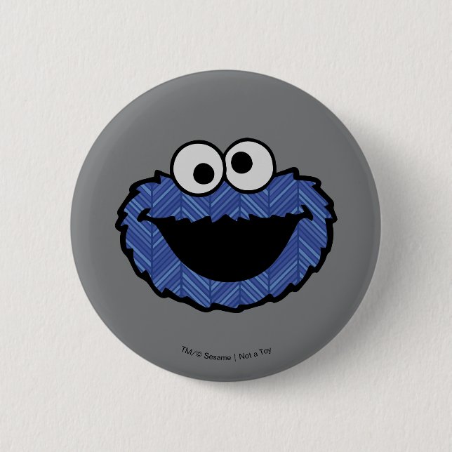 Cookie Monster | 80's Throwback Button (Front)