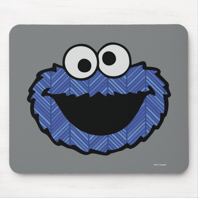 Cookie Monster | 80's Throwback Mouse Pad (Front)