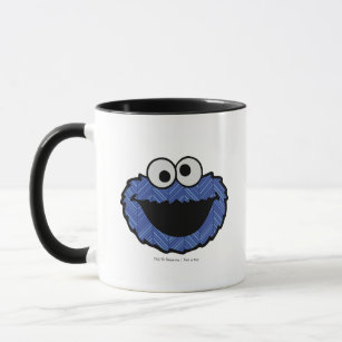 Cookie Monster   80's Throwback Mug