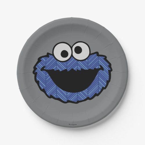 Cookie Monster  80s Throwback Paper Plates