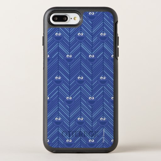 Cookie Monster | 80's Throwback Pattern OtterBox Symmetry iPhone 8 Plus/7 Plus Case