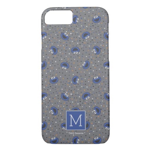 Cookie Monster | 80's Throwback Polka Dot Pattern iPhone 8/7 Case