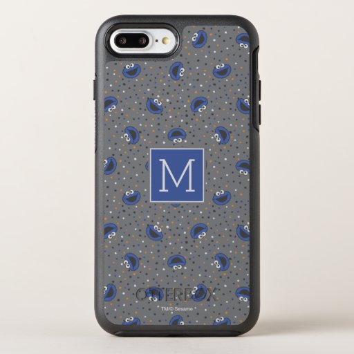 Cookie Monster | 80's Throwback Polka Dot Pattern OtterBox Symmetry iPhone 8 Plus/7 Plus Case