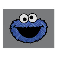 Cookie Monster | 80's Throwback Postcard