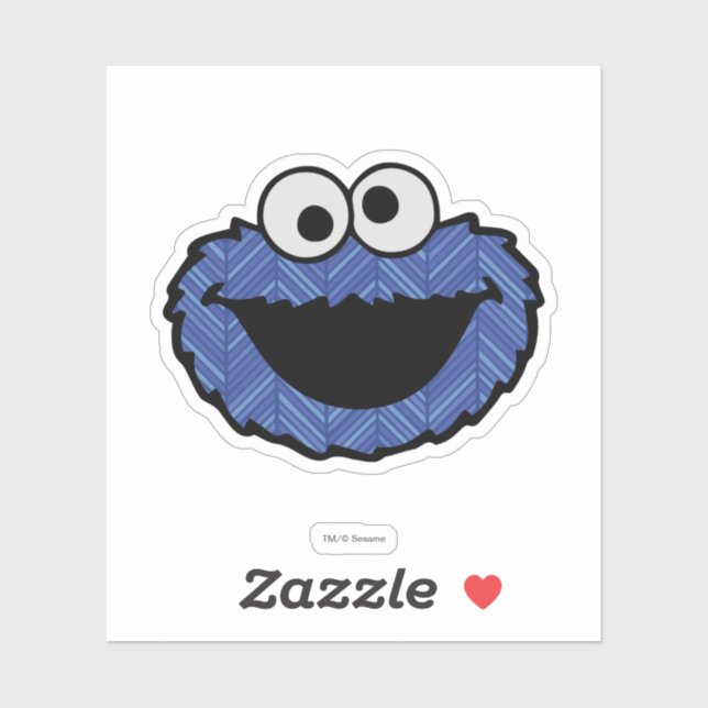 Cookie Monster | 80's Throwback Sticker (Sheet)