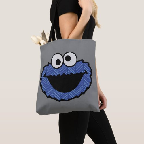 Cookie Monster  80s Throwback Tote Bag