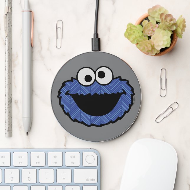 Cookie Monster | 80's Throwback Wireless Charger (Desk)