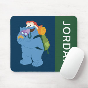 Cookie Monster Add Your Name Mouse Pad