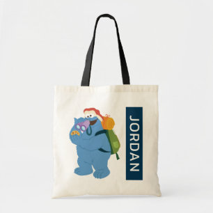 Cookie Monster Add Your Name Tote Bag