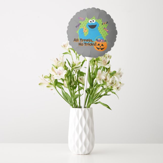 Cookie Monster | All Treats, No Tricks! Balloon (Vase)