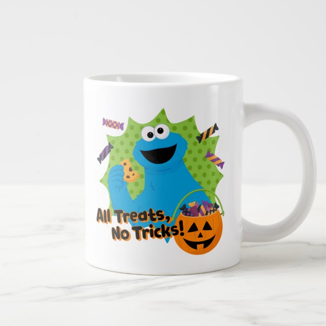 Cookie Monster | All Treats, No Tricks! Giant Coffee Mug (Right)