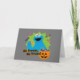 Cookie Monster | All Treats, No Tricks! Holiday Card