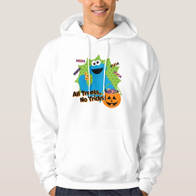Cookie Monster | All Treats, No Tricks! Hoodie (Front)