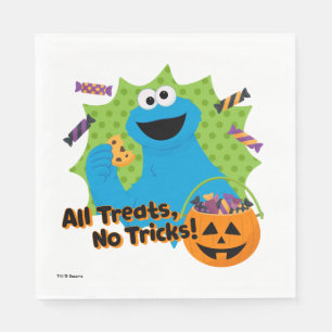 Cookie Monster All Treats, No Tricks! Napkins
