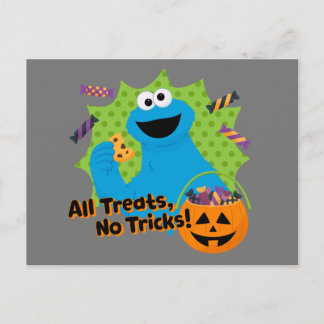 Cookie Monster | All Treats, No Tricks! Postcard