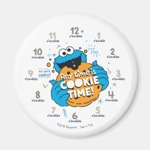Cookie Monster   Any Time is Cookie Time Magnet