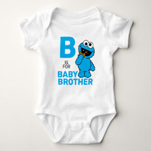 Cookie Monster   B is for Baby Brother Bodysuit