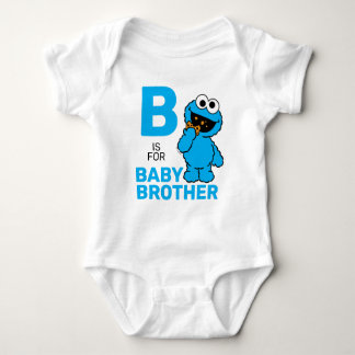 Cookie Monster | B is for Baby Brother Bodysuit
