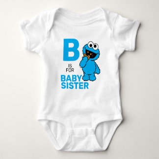 Cookie Monster | B is for Baby Sister Bodysuit