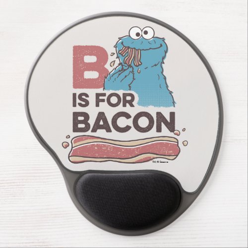 Cookie Monster  B is for Bacon Gel Mouse Pad