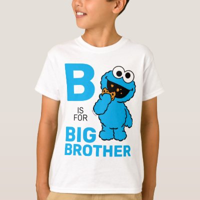 Cookie Monster | B is for Big Brother T-Shirt