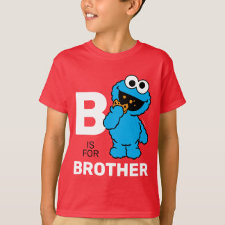 Cookie Monster | B is for Brother T-Shirt