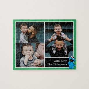 Cookie Monster Baby Photo Puzzle