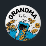 Cookie Monster Baby Shower Grandma To Be Button<br><div class="desc">Celebrate the joy of becoming a grandparent with this adorable Sesame Street-themed "Grandma-to-Be" button featuring Cookie Monster. Designed with playful colors and cheerful details, this button is the perfect accessory for a Cookie Monster or Sesame Street-themed baby shower. A sweet and fun way for Grandma to share in the excitement...</div>