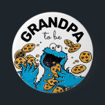 Cookie Monster Baby Shower Grandpa To Be Button<br><div class="desc">Celebrate the excitement of becoming a grandparent with this charming Sesame Street-themed "Grandpa-to-Be" button featuring Cookie Monster. Accented with playful colors and cheerful details, this button is perfect for a Cookie Monster or Sesame Street-themed baby shower. A delightful accessory that lets Grandpa share in the joy of the special occasion....</div>