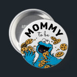 Cookie Monster Baby Shower Mommy To Be Button<br><div class="desc">This adorable button features Cookie Monster from Sesame Street in a cheerful design, perfect for celebrating the mommy-to-be at a baby shower. Surrounded by playful accents and vibrant colors, this button adds a whimsical and fun touch to the event. Customizable for a personal touch, it’s a delightful accessory for a...</div>