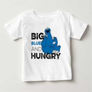 Cookie Monster Big Blue & Hungry Baby T-Shirt