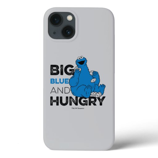 Cookie Monster | Big Blue & Hungry iPhone 13 Case