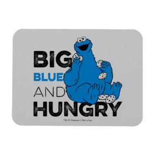 Cookie Monster   Big Blue & Hungry Magnet