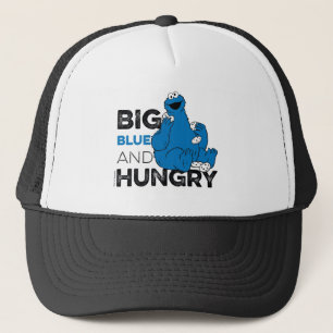 Cookie Monster   Big Blue & Hungry Trucker Hat